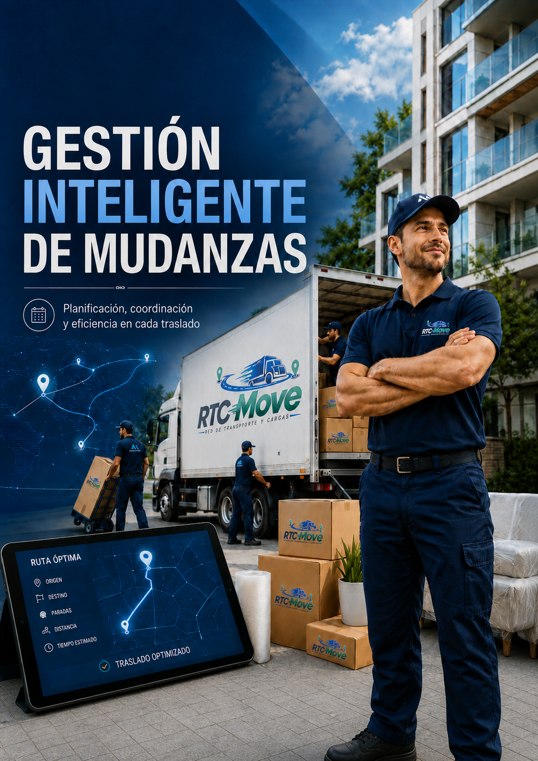 Profesionales de transporte y mudanzas